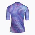 Dámský cyklistický dres Castelli Cosmic Vortex multicolor ultraviolet rose 2
