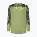 Pánský cyklistický dres longsleeve Oakley Maven Coast metal camo green