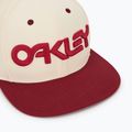 Pánská kšiltovka Oakley Mark III arctic white/iron red 3