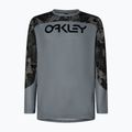 Pánský cyklistický dres longsleeve Oakley Maven Coast metal camo black