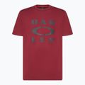 Pánské tričko Oakley Bark Ellipse Tee iron red