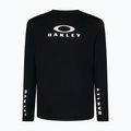 Pánské cyklistické tričko Longsleeve Oakley Seeker Flow LS02E blackout 7