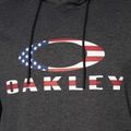 Pánská mikina Oakley Bark Fleece Hoodie dark grey heather 3