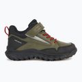 Juniorské boty  Geox Simbyos Abx dark green/red 8