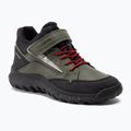 Juniorské boty  Geox Simbyos Abx dark green/red