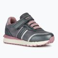 Dětské boty Geox Fastics grey/old rose 7