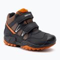 Juniorské boty  Geox New Savage Abx black/dark orange