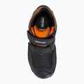 Juniorské boty  Geox New Savage Abx black/dark orange 6