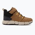 Juniorské boty  Geox Flexyper Abx brown/dark yellow 2