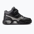 Dětské boty Geox Illuminus black/dark grey 2