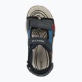Juniorské sandály Geox Borealis ocean blue/red 13