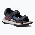 Juniorské sandály Geox Borealis ocean blue/red