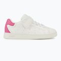 Boty junior Geox Eclyper white/fuchsia  2