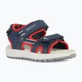 Juniorské sandály Geox Alben ocean blue/red 8