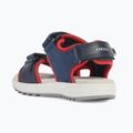 Juniorské sandály Geox Alben ocean blue/red 10