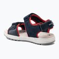 Juniorské sandály Geox Alben ocean blue/red 3