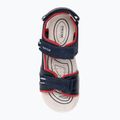 Juniorské sandály Geox Alben ocean blue/red 5