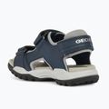 Juniorské sandály Geox Borealis ocean blue/gold 10