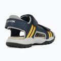 Juniorské sandály Geox Borealis ocean blue/gold 11