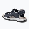 Juniorské sandály Geox Borealis ocean blue/gold 3