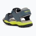 Juniorské sandály Sandály Geox Borealis avio/lime 10