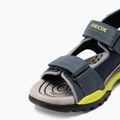 Juniorské sandály Sandály Geox Borealis avio/lime 7
