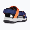 Juniorské sandály Geox Borealis ocean blue/orange 11