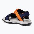 Juniorské sandály Geox Borealis ocean blue/orange 3