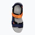 Juniorské sandály Geox Borealis ocean blue/orange 5