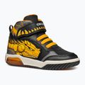 Juniorské boty  Geox Inek black/yellow 9