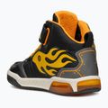 Juniorské boty  Geox Inek black/yellow 12