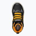 Juniorské boty  Geox Inek black/yellow 13