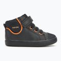 Dětské boty Geox Gisli black/dark orange 2