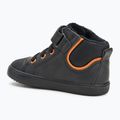 Dětské boty Geox Gisli black/dark orange 3
