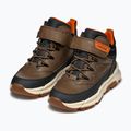 Junior boty Geox Flexyper Plus brown cotto / black  4