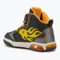 Juniorské boty  Geox Inek black/yellow 2