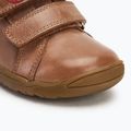 Dětské boty Geox Macchia cognac 7