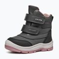 Dětské boty  Geox Flantil ABX anthracite/dark pink 10