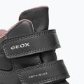 Dětské boty  Geox Flantil ABX anthracite/dark pink 14
