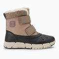 Juniorské sněhule Geox Flexyper ABX dark beige/black 2