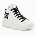Juniorské boty  Geox Mikiroshi light ivory/black