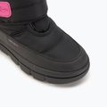 Dětské sněhule Geox Willaboom ABX black/fuchsia 7