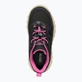 Juniorské boty  Geox Simbyos ABX black/fuchsia 11