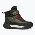 Juniorské sněhule Geox Trekkyup ABX dark green/black 9