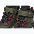 Juniorské sněhule Geox Trekkyup ABX dark green/black 14