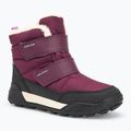Juniorské sněhule Geox Trekkyup ABX burgundy