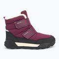 Juniorské sněhule Geox Trekkyup ABX burgundy 2