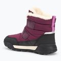 Juniorské sněhule Geox Trekkyup ABX burgundy 3