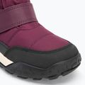 Juniorské sněhule Geox Trekkyup ABX burgundy 7