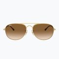 Sluneční brýle Ray-Ban Bain Bridge arista gold/clear brown 2